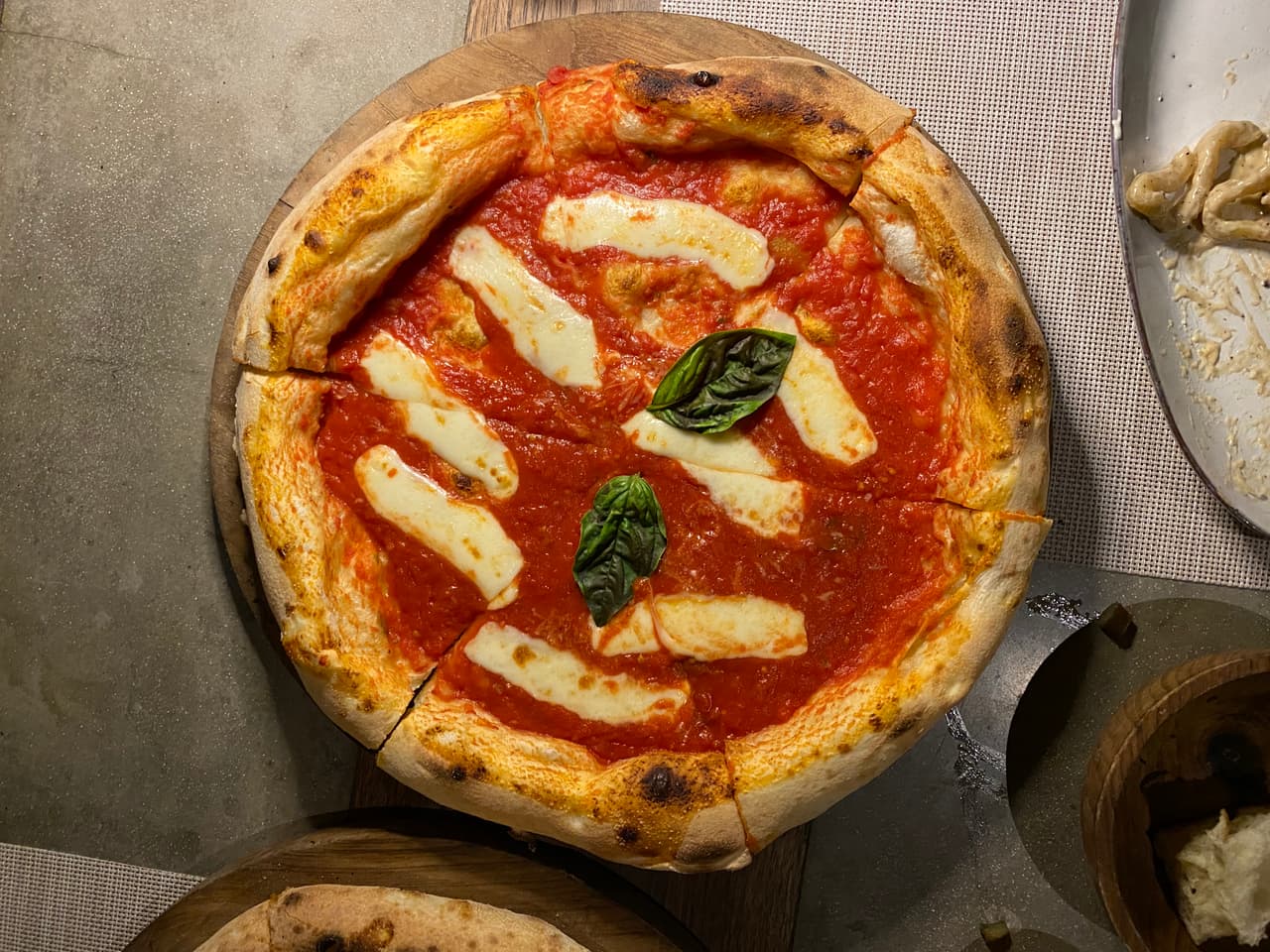Fucina, the Margherita from above