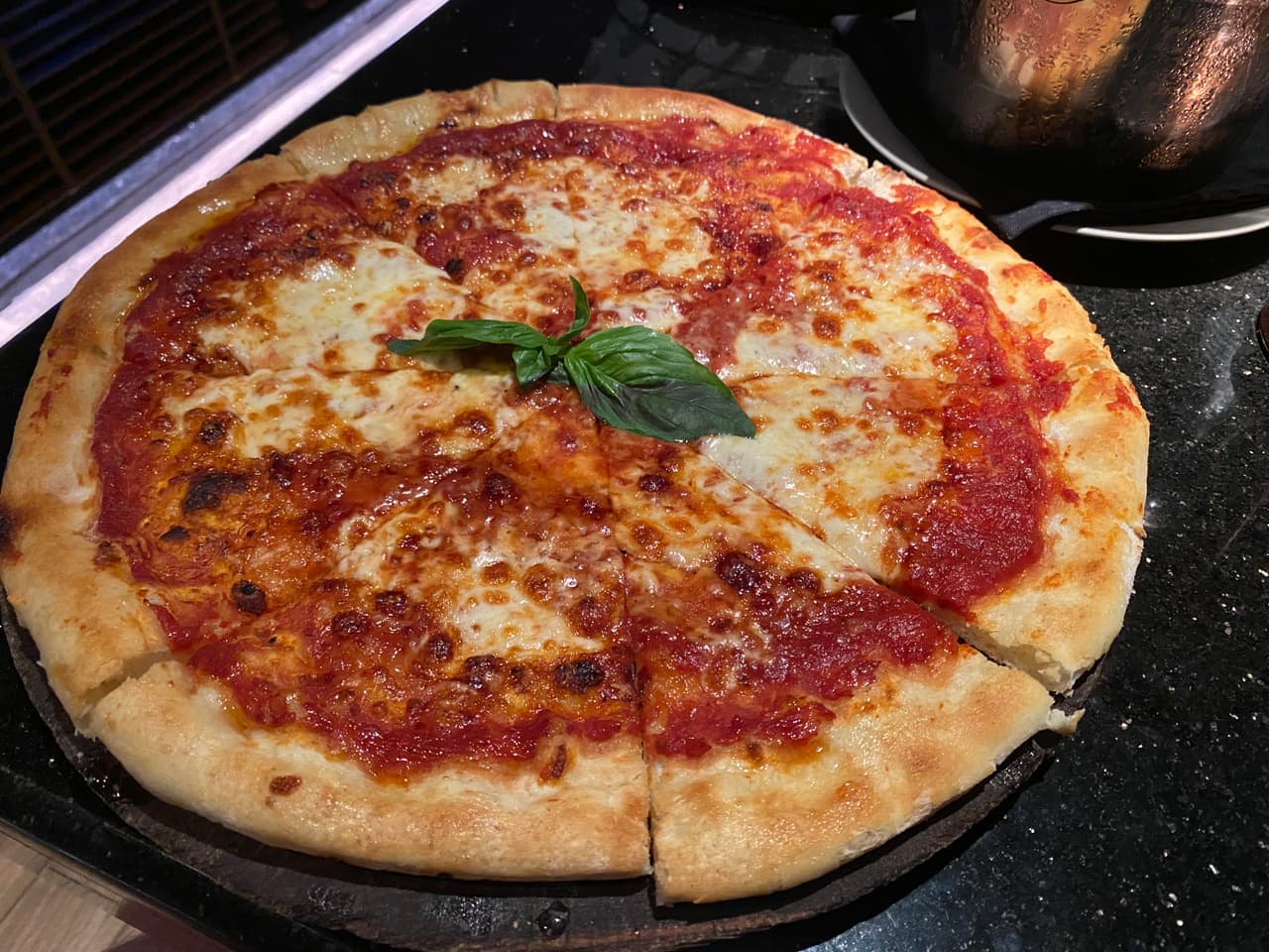 The Forge, the Margherita from the side