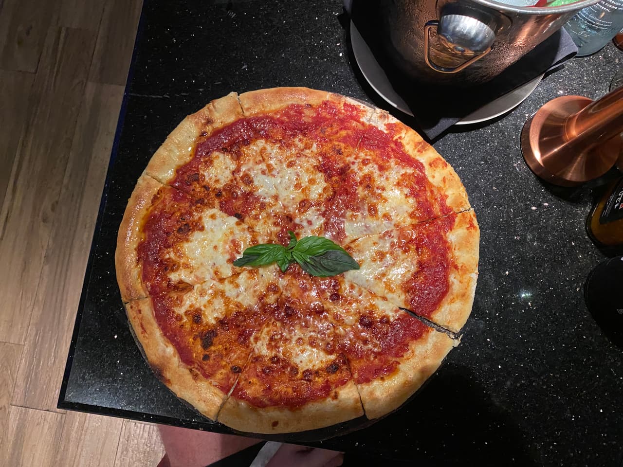 The Forge, the Margherita from above
