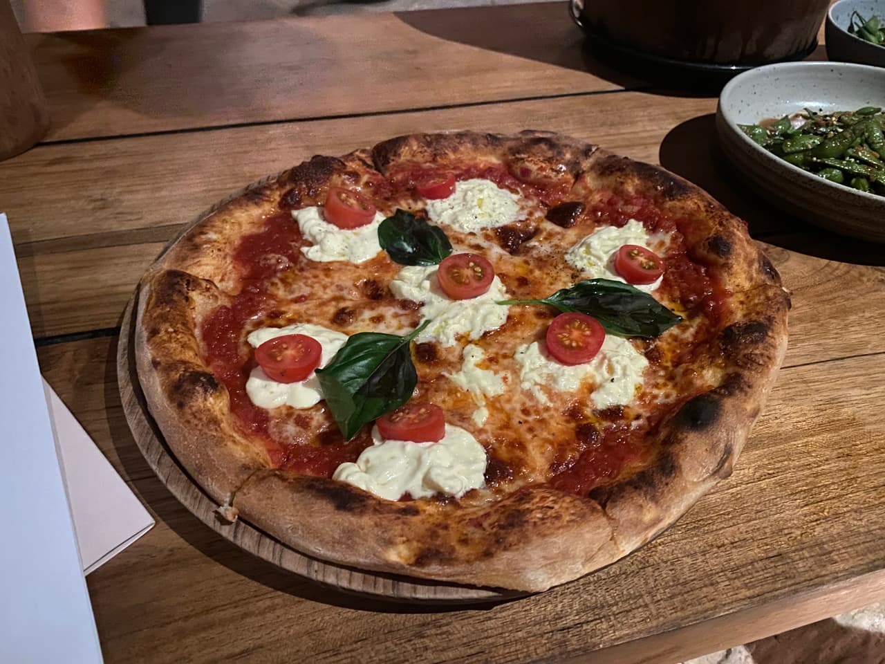 The Lawn, the Margherita from the side
